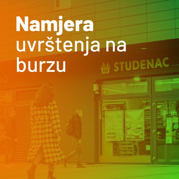 Namjera uvrštenja na burzu
